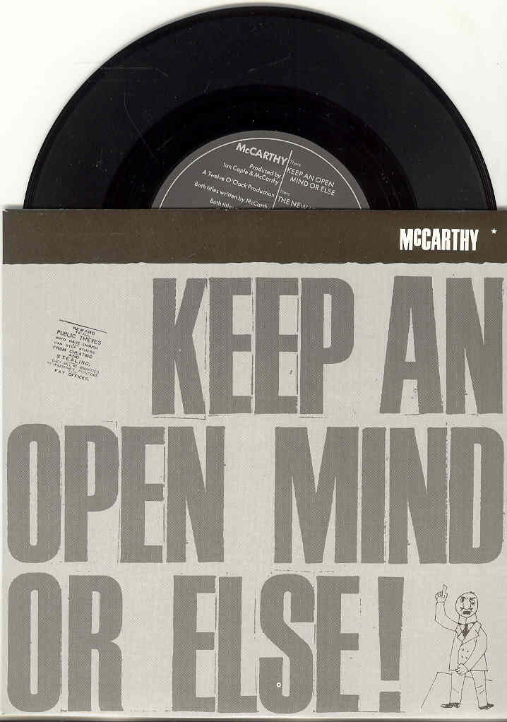 Click for more Keep An Open Mind Or Else listings