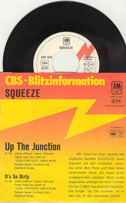 Squeeze - Up The Junction LP