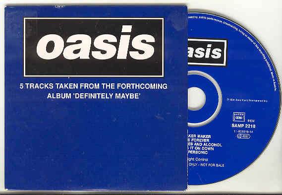 Oasis - 5 Tracks From Definitely Maybe