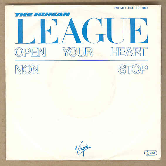Human League - Open Your Heart Album