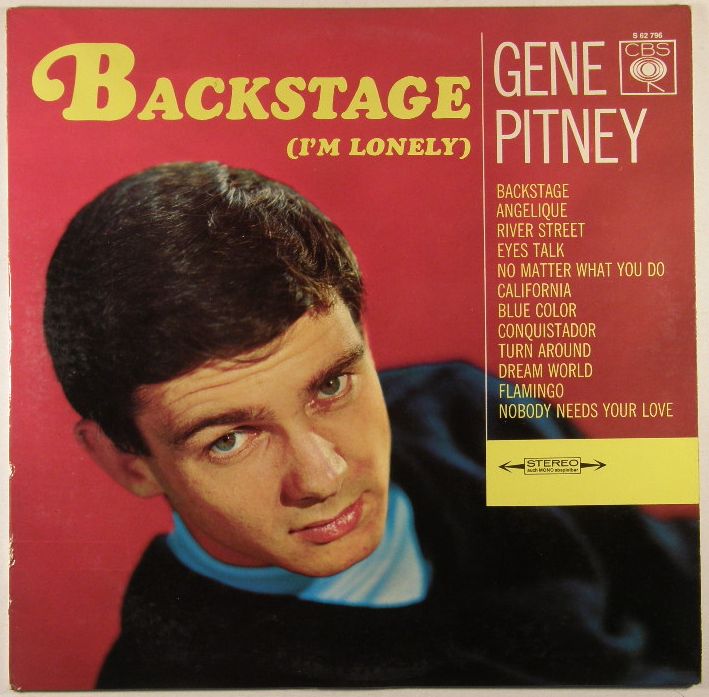Gene Pitney - Backstage (i'm Lonely)
