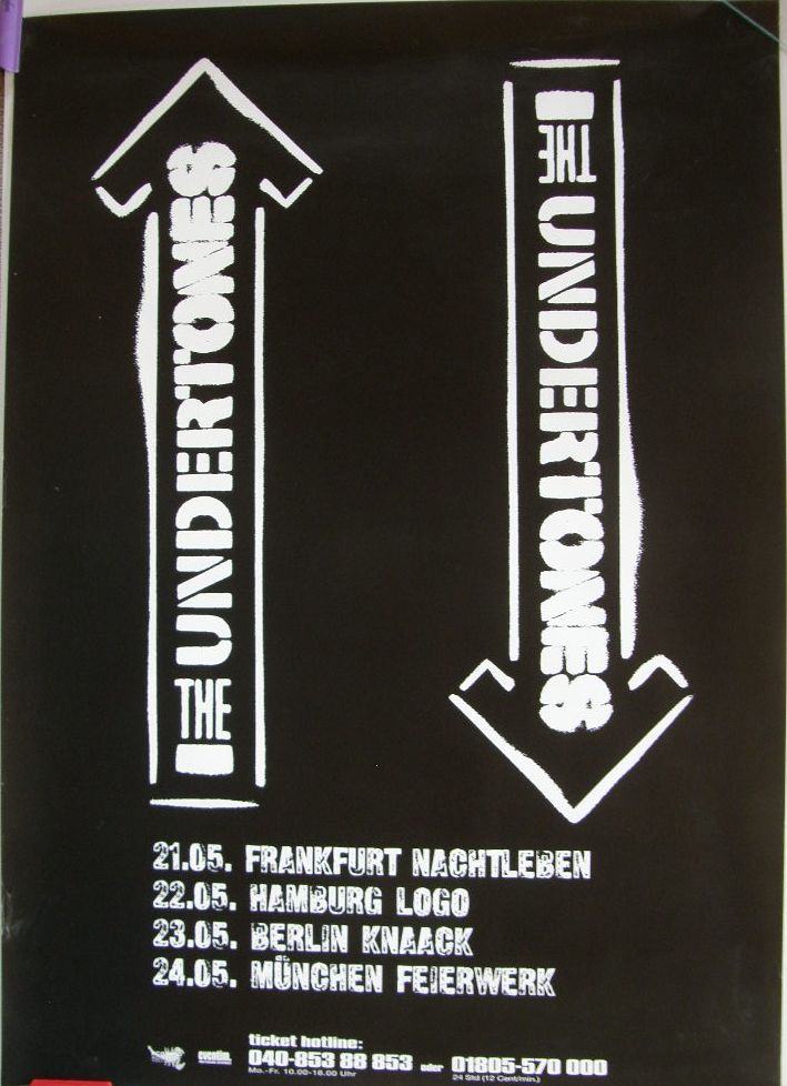German Tourposter Reunion Tour listings