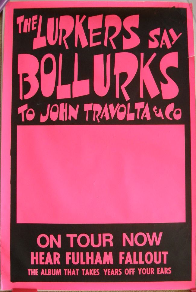 Fullham Fallout Tour Poster listings