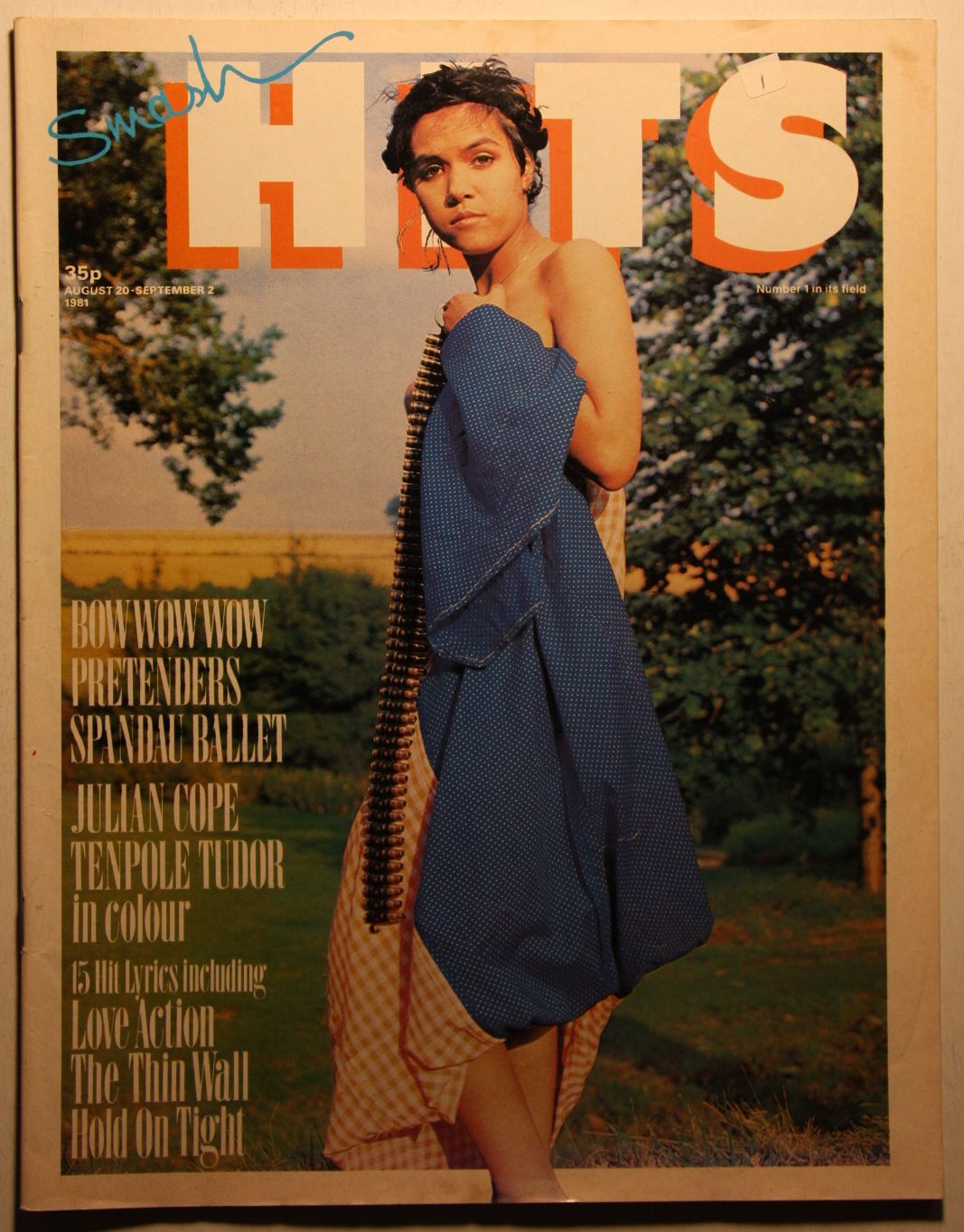 Smash Hits Magazine Aug 1981