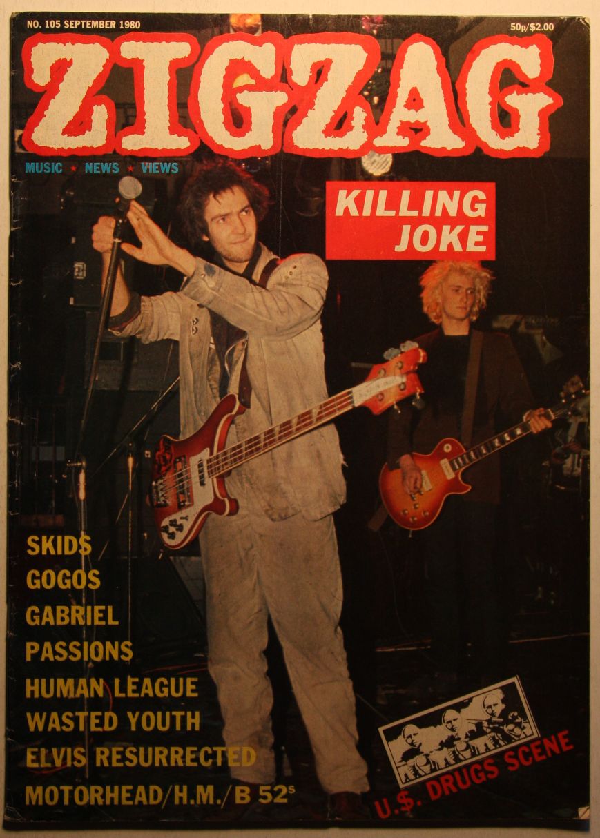 Uk Zig Zag Magazine #105 Sep 1980