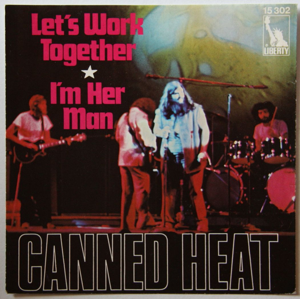 Canned Heat Let's Work Together Records, Vinyl and CDs Hard to Find