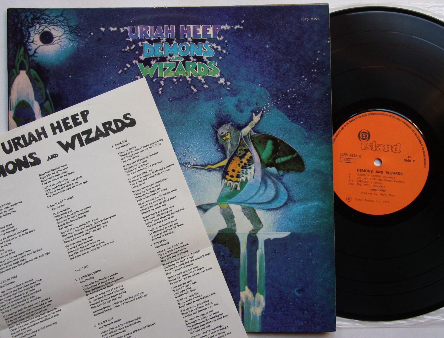 Uriah Heep Demons And Wizards Records, Vinyl and CDs Hard to Find and