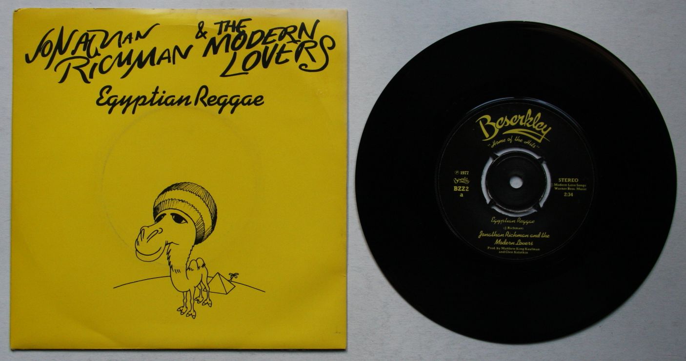 Jonathan Richman Egyptian Reggae Records, Vinyl and CDs Hard to Find and OutofPrint