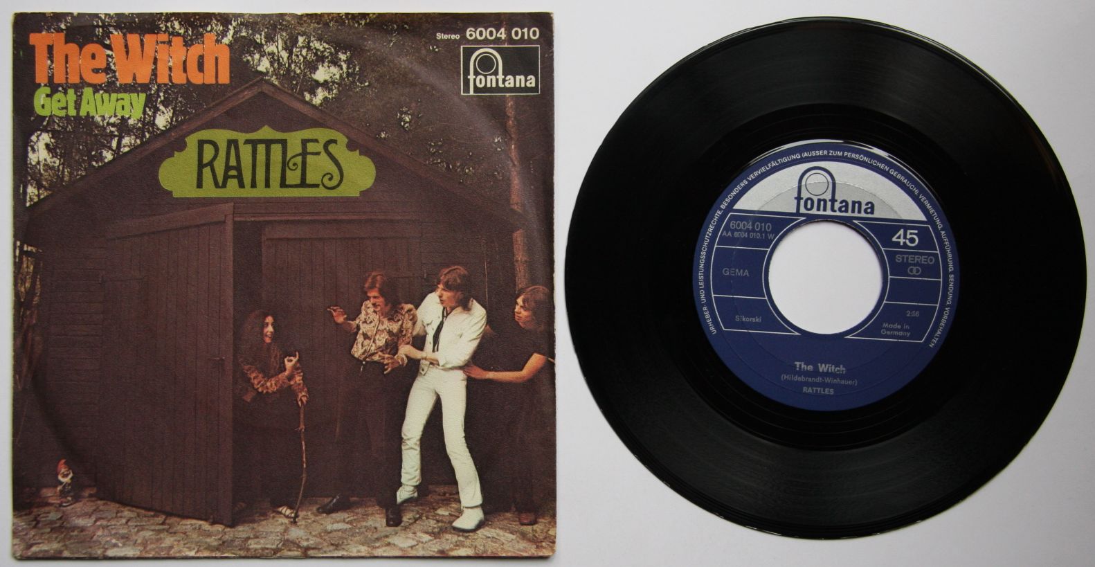 Rattles The Witch Records, Vinyl and CDs Hard to Find and OutofPrint