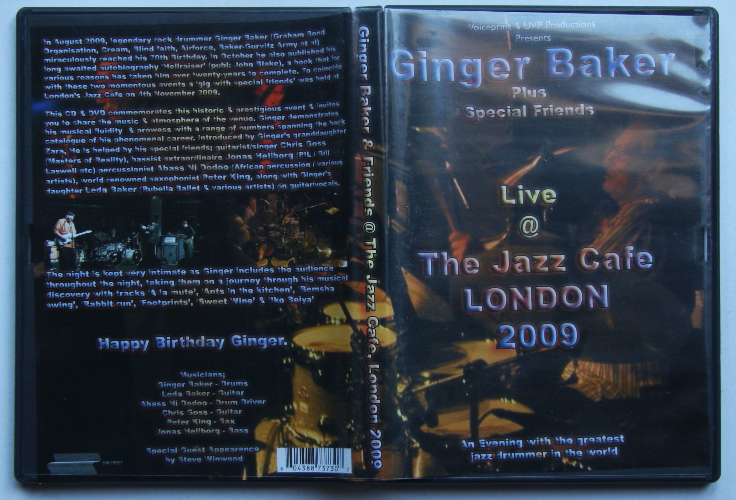 Ginger Baker Records, LPs, Vinyl and CDs MusicStack