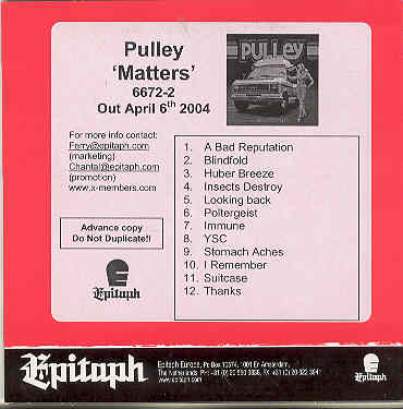 Matters listings