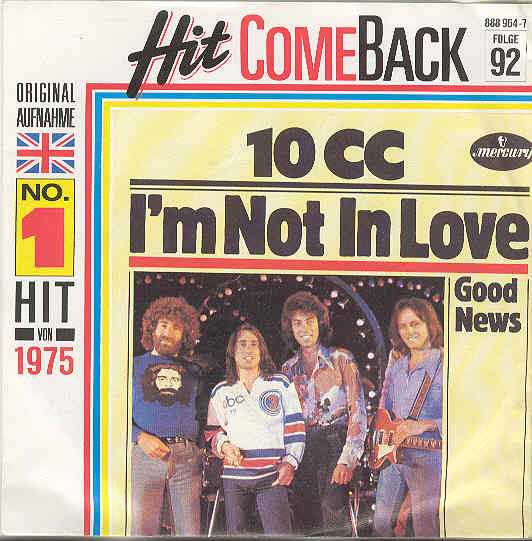 10cc - I'm Not In Love Album
