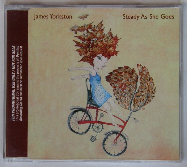 James Yorkston - Steady As She Goes UK 2Track CD