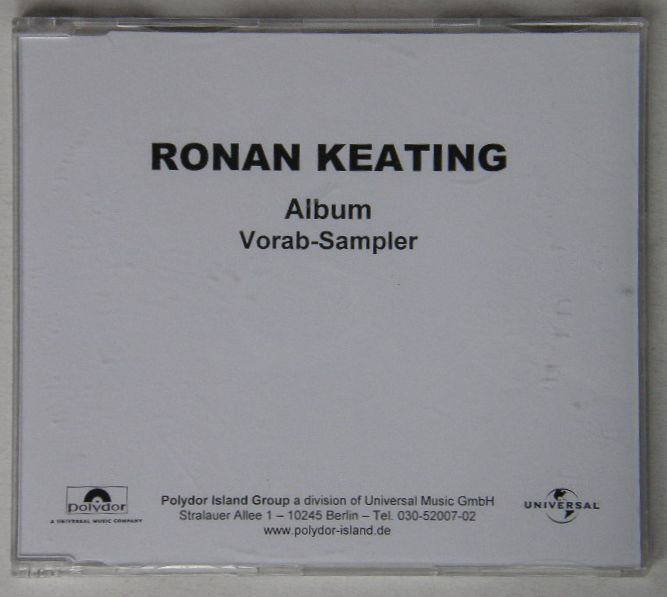 Album - Vorab Sampler listings