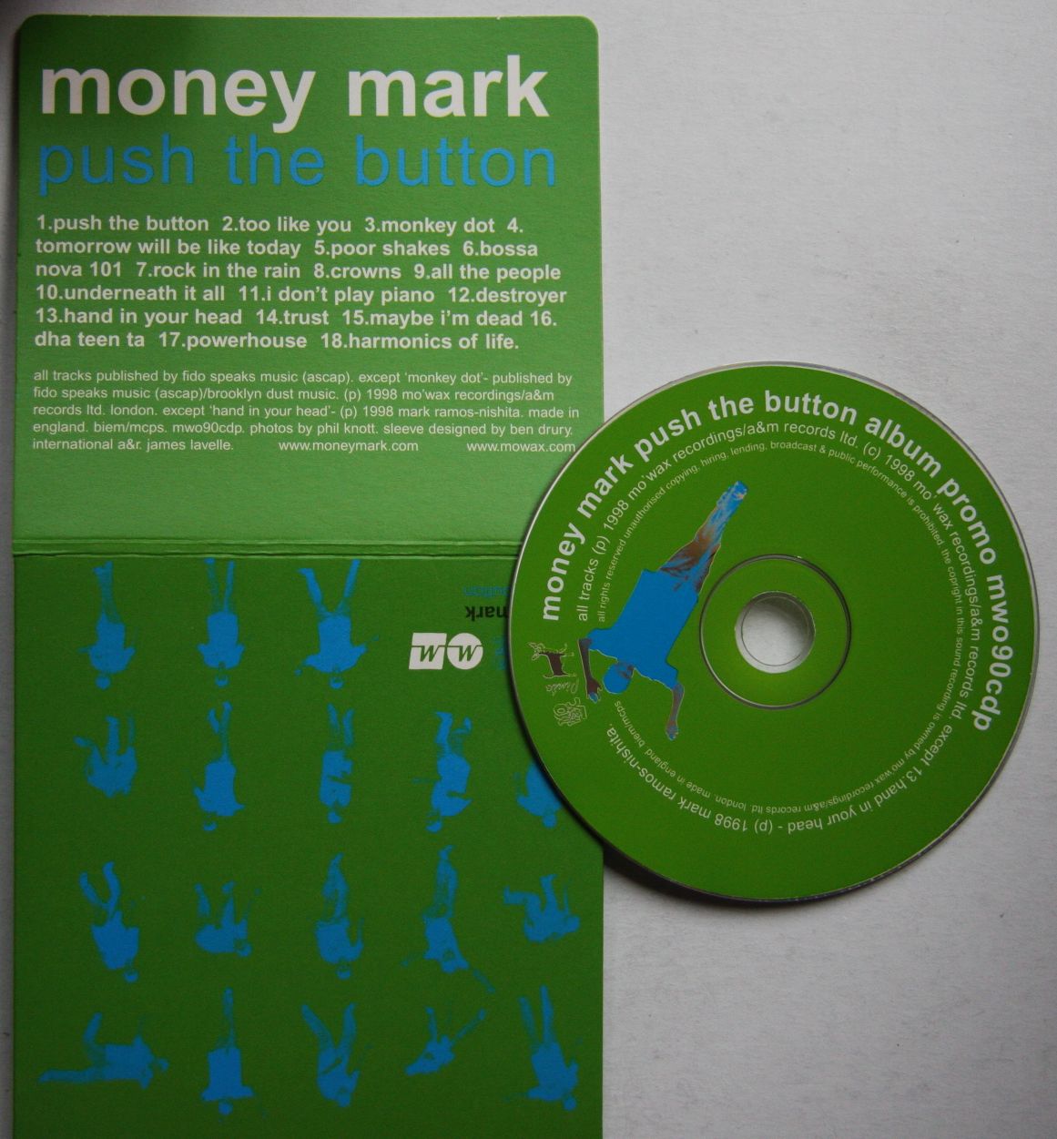 Money Mark Push The Button Records, Vinyl and CDs Hard to Find and