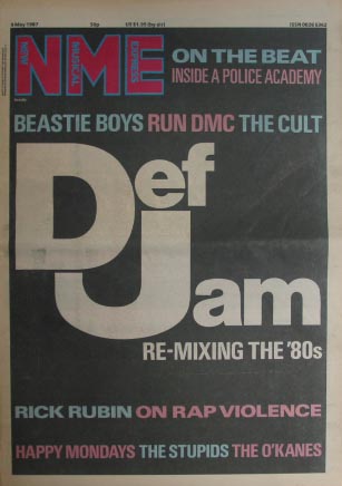 Beastie Boys - Uk Nme Magazine 09.05.1987