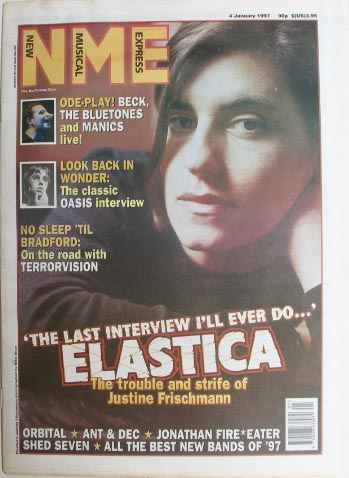 Click for more Uk Nme Magazine 04.01.1997 listings