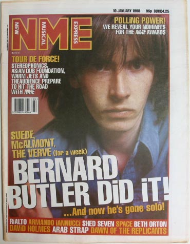 Uk Nme Magazine 10.01.1998 listings