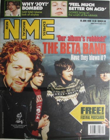 Click for more Uk Nme Magazine 19.06.1999 listings