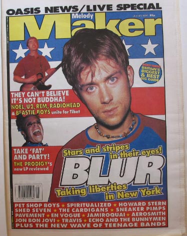 Blur - Uk Melody Maker 21.06.1997