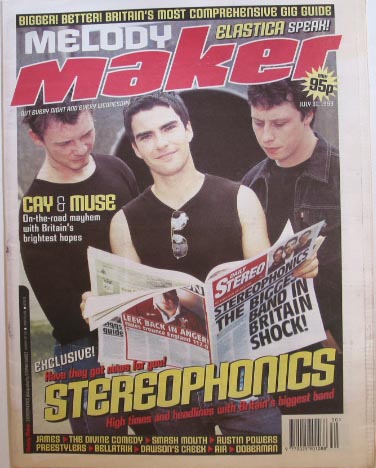 Uk Melody Maker 31.07.1999 listings