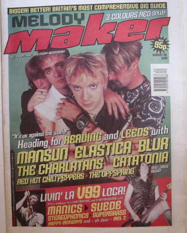 Mansun - Uk Melody Maker 28.08.1999
