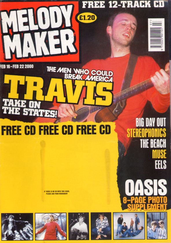 Travis - Uk Melody Maker 16 Feb. 2000