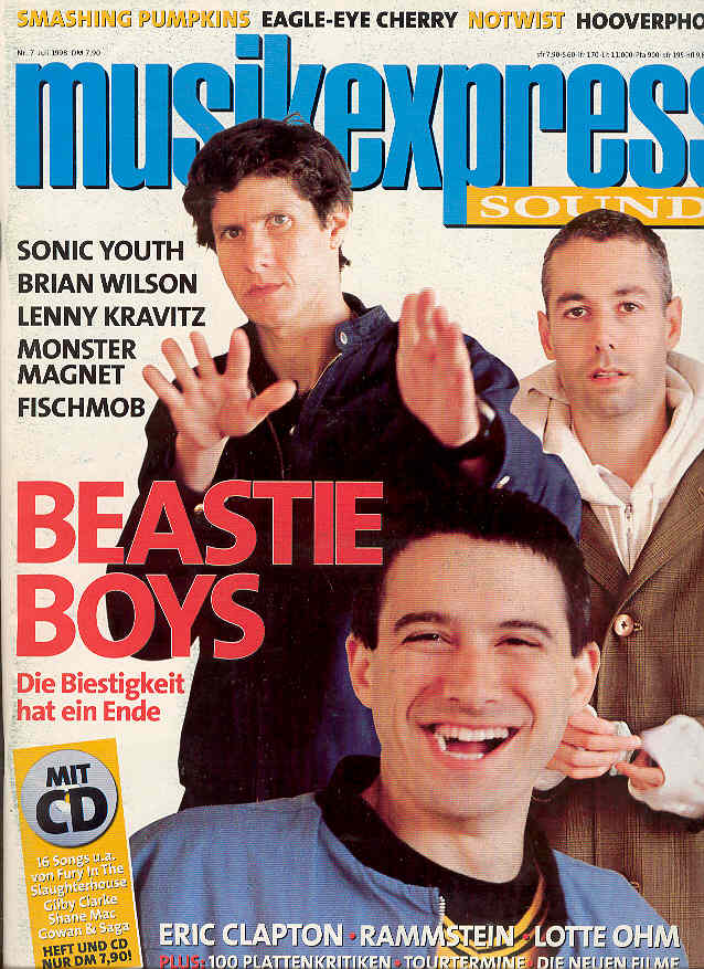 Beastie Boys - German Musik Express Jul.1998