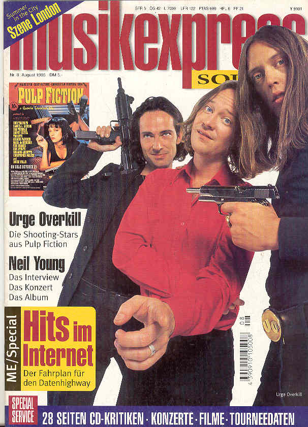 Click for more German Musik Express Aug.1995 listings