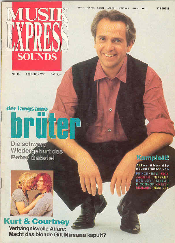 German Musik Express Oct1992 listings