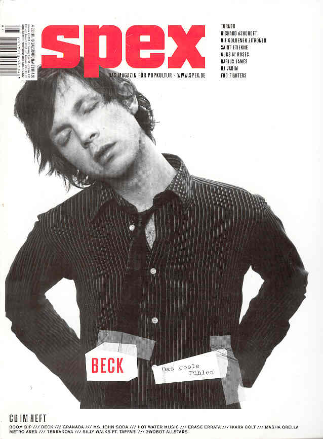 Beck - German Spex Magazine Oct.2002