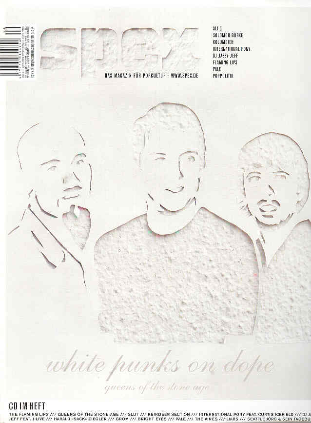 Click for more German Spex Magazine Aug.2002 listings
