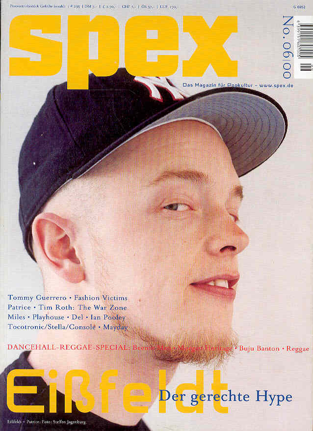 German Spex Magazine Jun.2000 listings