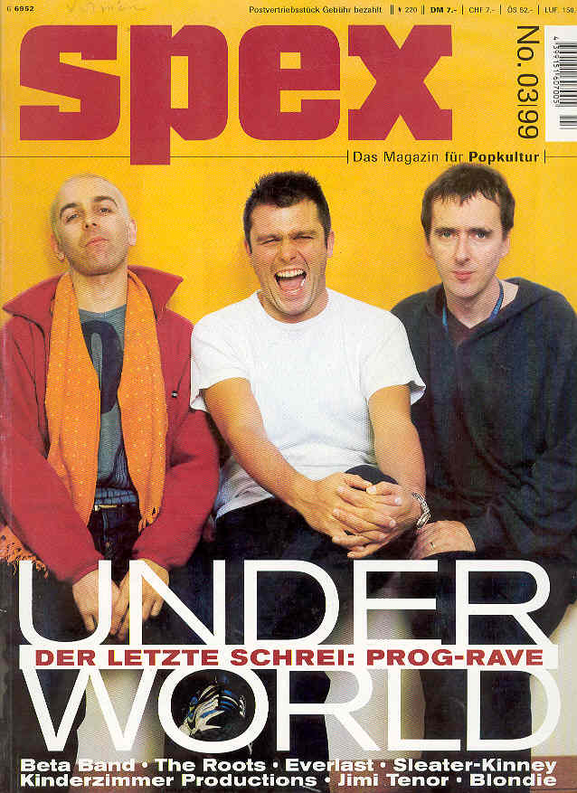 Click for more German Spex Magazine Mar.1999 listings