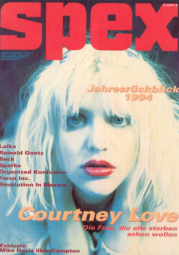 Click for more German Spex Magazine Jan1995 listings
