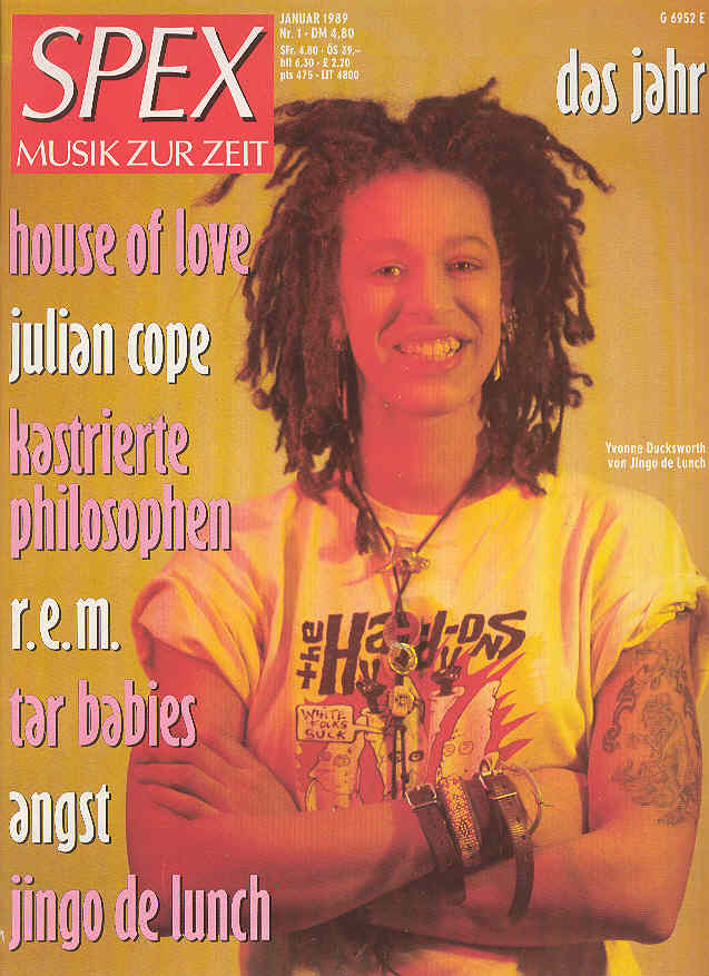 German Spex Magazine Jan.1989 listings