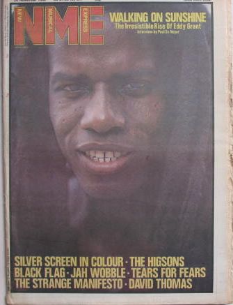 Eddy Grant - Uk Nme Magazine 20.11.1982