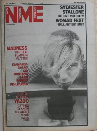 Click for more Uk Nme Magazine 24.7.1982 listings
