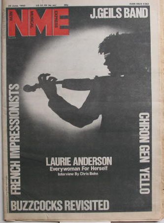 Uk Nme Magazine 26.6.1982 listings