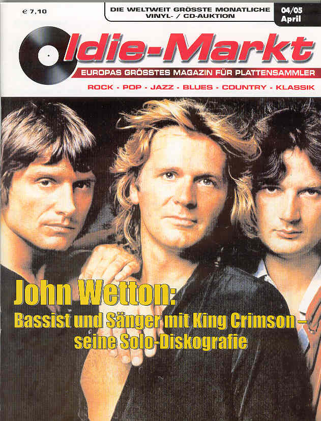 King Crimson - Oldie Markt Apr.2005