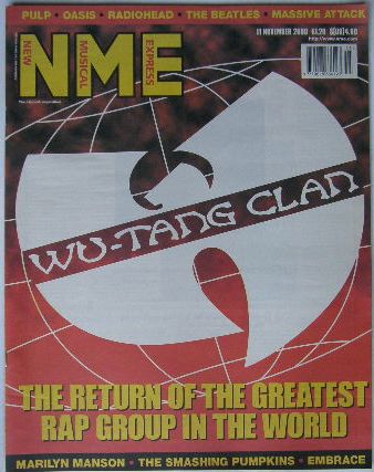 Uk Nme Magazine 11.11.2000 listings
