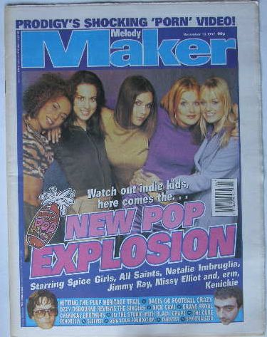 Uk Melody Maker Magazine 15.11 listings