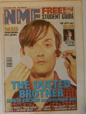 Pulp - Uk Nme Magazine 23.9.1995