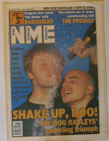 Boo Radleys - Uk Nme Magazine 18.3.1995