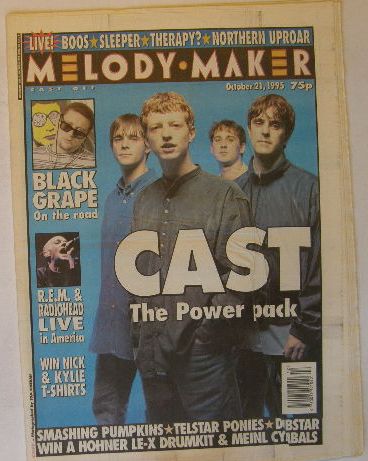 Cast - Uk Melody Maker Magazine 21.10.1995