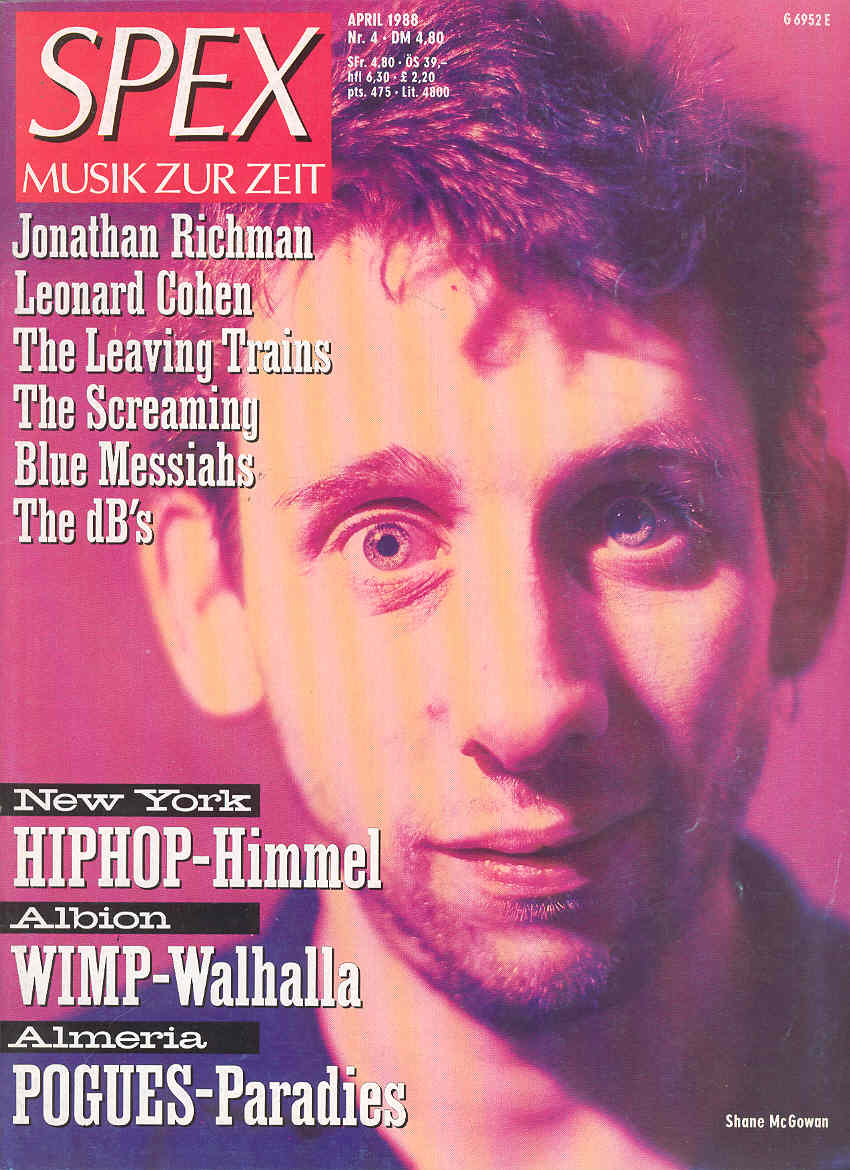 German Spex Magazine Apr. 1988 listings
