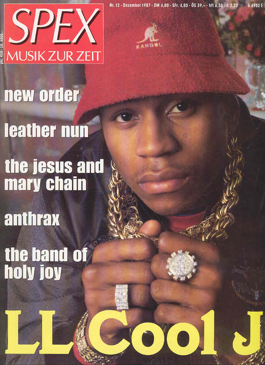 Ll Cool J - German Spex Magazine Dec. 1987
