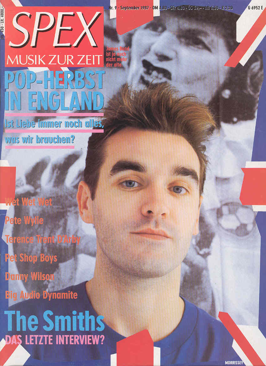 German Spex Magazine Sep. 1987 listings