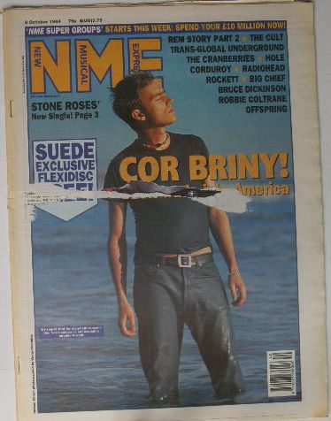 Blur - Uk Nme 8.10.1994