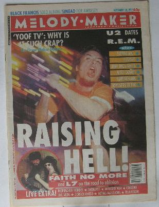 Uk Nme Melody Maker 28111992 listings